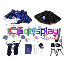 画像4: ラブライブ! School idol project　PE＋(パラレルエネルギープラス)　園田海未　高坂穂乃果　南ことり　西木野真姫　星空凛　小泉花陽　絢瀬絵里　矢澤にこ　東條希　コスプレ衣装 (4)