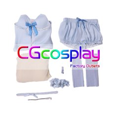 画像5: バーチャルYouTuber　VTuber　白銀ノエル　部屋着　コスプレ衣装 (5)