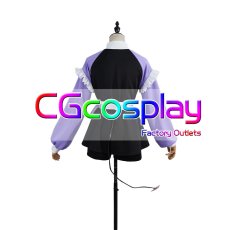 画像3: バーチャルYouTuber　VTuber　常闇トワ　チャイナ風なメイドジャージ　コスプレ衣装 (3)