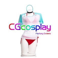画像1: 勝利の女神：NIKKE　ラピ：レッドフード　水着　コスプレ衣装 (1)