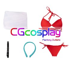 画像4: 勝利の女神：NIKKE　ラピ：レッドフード　水着　コスプレ衣装 (4)