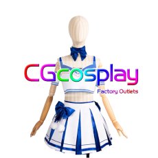 画像1: 勝利の女神：NIKKE　ポリ　チアーアップ・ポリス　コスプレ衣装 (1)