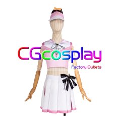 画像1: ブルーアーカイブ　聖園ミカ　チアガール　コスプレ衣装 (1)