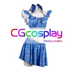 画像1: 勝利の女神：NIKKE　アンカー　水着　コスプレ衣装 (1)