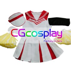 画像4: ブルーアーカイブ　春原ココナ　チアガール　コスプレ衣装 (4)