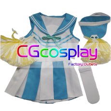 画像4: ブルーアーカイブ　伊落マリー　チアガール　コスプレ衣装 (4)