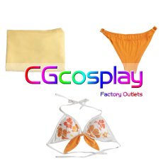 画像4: ブルーアーカイブ　槌永ヒヨリ　水着　コスプレ衣装 (4)