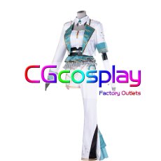 画像2: プロジェクトセカイ カラフルステージ！ feat. 初音ミク　白石杏　5th Anniversary 感謝祭　コスプレ衣装 (2)