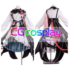 画像1: アークナイツ　ニンフ　甘美な真心　コスプレ衣装 (1)