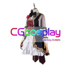 画像4: BanG Dream!（バンドリ！）　宇田川あこ　7th☆LIVE　コスプレ衣装 (4)