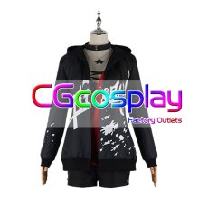 画像2: BanG Dream!(バンドリ!)　美竹蘭　セカンドキービジュアル　グロウアップロック　コスプレ衣装 (2)