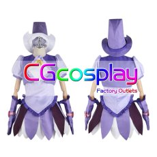 画像1: も〜っと！おジャ魔女どれみ　瀬川おんぷ　魔女見習い服　コスプレ衣装 (1)