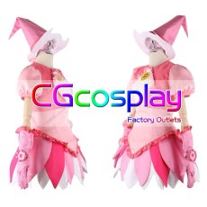 画像2: も〜っと！おジャ魔女どれみ　春風ぽっぷ　魔女見習い服　コスプレ衣装 (2)