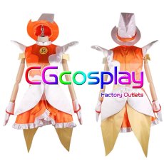 画像1: も〜っと！おジャ魔女どれみ　藤原はづき　コスプレ衣装 (1)