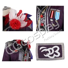 画像4: BanG Dream!（バンドリ！）　冰川?夜　3rd☆LIVE　コスプレ衣装 (4)