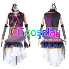 画像1: BanG Dream!（バンドリ！）　湊友希那　BLACK SHOUT　コスプレ衣装 (1)