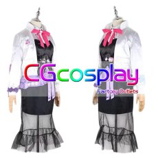 画像2: バーチャルYouTuber　Vtuber　狂蘭メロコ(Meloco Kyoran)　メイド服　コスプレ衣装 (2)