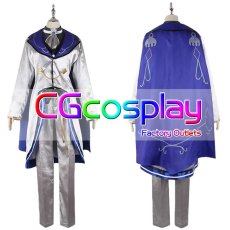 画像1: あんさんぶるスターズ！　あんスタ　天祥院英智　追憶＊モノクロのチェックメイト　コスプレ衣装 (1)