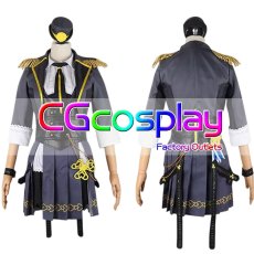 画像1: プロジェクトセカイ カラフルステージ！ feat. 初音ミク　桐谷遥　ホープフルソルジャー　コスプレ衣装 (1)