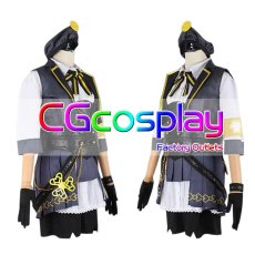 画像2: プロジェクトセカイ カラフルステージ！ feat. 初音ミク　花里みのり　初めての声域チェック！　コスプレ衣装 (2)