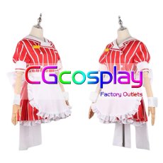 画像2: Vocaloid　重音テト　メズマライザー　赤いVer.　コスプレ衣装 (2)