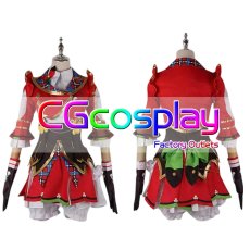 画像1: プロジェクトセカイ カラフルステージ！ feat. 初音ミク　花里みのり　レッツ・ファンミーティング！　コスプレ衣装 (1)