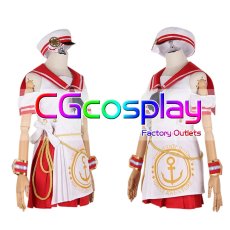 画像2: プロジェクトセカイ カラフルステージ！ feat. 初音ミク　桐谷遥　セイラーキャプテン　思い出はドーナツとともに　コスプレ衣装 (2)