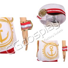 画像3: プロジェクトセカイ カラフルステージ！ feat. 初音ミク　桐谷遥　セイラーキャプテン　思い出はドーナツとともに　コスプレ衣装 (3)