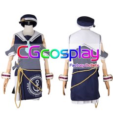 画像4: プロジェクトセカイ カラフルステージ！ feat. 初音ミク　桐谷遥　セイラーキャプテン　思い出はドーナツとともに　コスプレ衣装 (4)