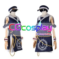 画像5: プロジェクトセカイ カラフルステージ！ feat. 初音ミク　桐谷遥　セイラーキャプテン　思い出はドーナツとともに　コスプレ衣装 (5)