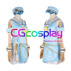 画像8: プロジェクトセカイ カラフルステージ！ feat. 初音ミク　桐谷遥　セイラーキャプテン　思い出はドーナツとともに　コスプレ衣装 (8)