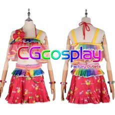 画像1: アイカツ！　夏樹みくる　サマーデイミラクル　コスプレ衣装 (1)