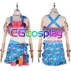 画像1: アイカツ!　神崎美月　サマーデイムーン　コスプレ衣装 (1)