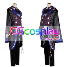 画像2: あんさんぶるスターズ！　あんスタ　月永レオ　追憶＊モノクロのチェックメイト　コスプレ衣装 (2)