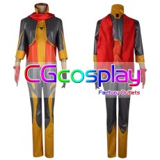 画像1: 遊戯王VRAINS　穂村尊　Soulburner　コスプレ衣装 (1)