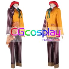 画像2: A3!(エースリー)　兵頭九門　月夜の完全犯罪　ミックス公演　Scarlet Mirror　コスプレ衣装 (2)