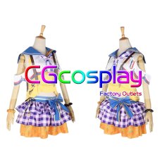 画像1: ラブライブ！サンシャイン!!　国木田花丸　サマービーチ編　覚醒後　コスプレ衣装 (1)