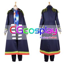 画像2: A3!(エースリー)　斑鳩三角　夏組第三回公演　抜錨！スカイ海賊団　コスプレ衣装 (2)