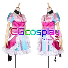 画像1: マクロスΔ　マキナ・中島　ステージ衣装「ブラウ・ブルーメ」　コスプレ衣装 (1)