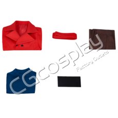 画像4: 新世紀エヴァンゲリオン　惣流・アスカ・ラングレー　コート姿　コスプレ衣装 (4)