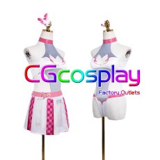 画像4: Fate/kaleid liner プリズマ☆イリヤ Licht 名前の無い少女　イリヤ　レースクイーン　コスプレ衣装 (4)