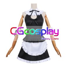 画像2: 俺の妹がこんなに可愛いわけがない　五更瑠璃(黒猫)　水着メイド　コスプレ衣装 (2)