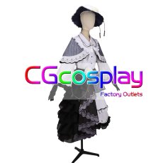 画像4: 魔法少女ノ魔女裁判　月代ユキ　コスプレ衣装 (4)