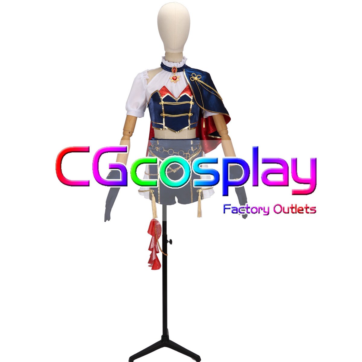 画像1: バーチャルYouTuber　VTuber　フレン・E・ルスタリオ　5th Anniversary　SYMPHONIA　コスプレ衣装 (1)