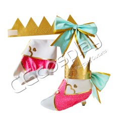 画像4: ラブライブ! School idol project　星空凛　お化粧の魔法編　覚醒後　コスプレ衣装 (4)