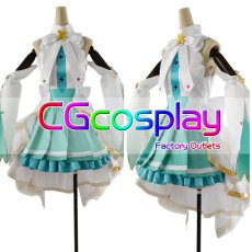 画像1: プロジェクトセカイ カラフルステージ！ feat. 初音ミク　初音ミク　劇場版　壊れたセカイと歌えないミク　コスプレ衣装 (1)