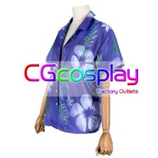 画像2: バーチャルYouTuber　VTuber　剣持刀也　アロハシャツ　コスプレ衣装 (2)