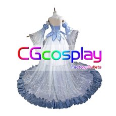 画像2: Re:ゼロから始める異世界生活　ラム　Crystal Dress Ver.　コスプレ衣装 (2)