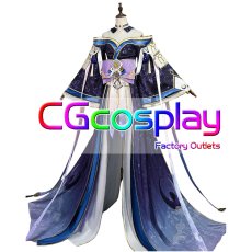 画像2: アズールレーン　信濃（シナノ）　満ち欠ける朧月　コスプレ衣装 (2)