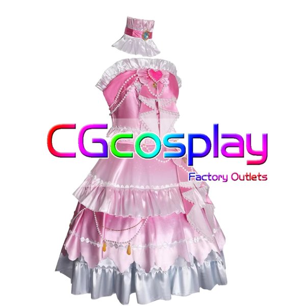 アイカツスターズ! 白鳥ひめ ドリーミングプリンセスコーデ コスプレ衣装